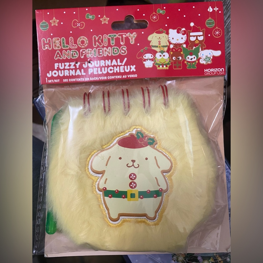Hello Kitty and Friends Fuzzy Journal